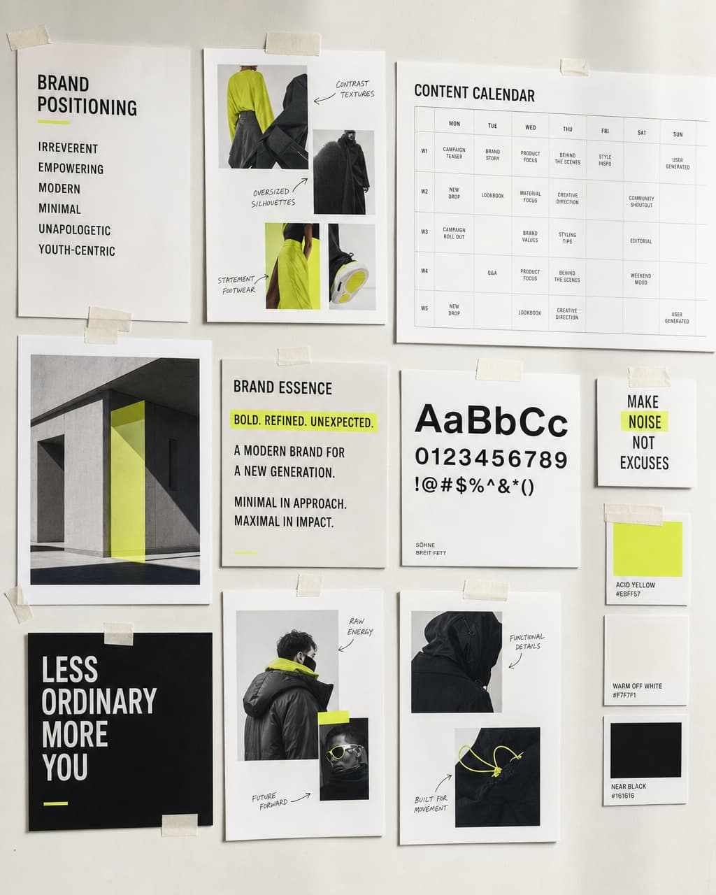 Werk van Hyped Studio™ voor Brand & Content Strategy